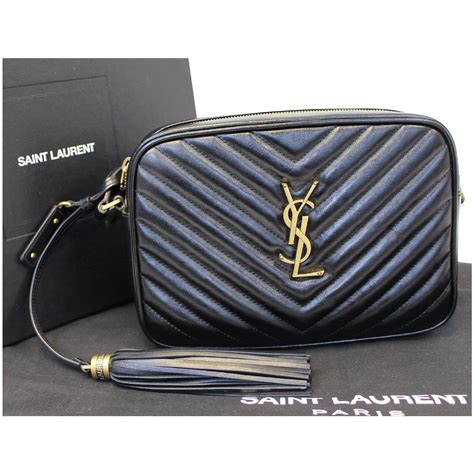 ysl camera bag black|saint laurent camera bag black.